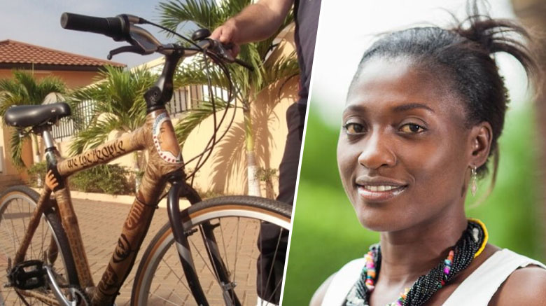 Afrique - Une Ghanéenne crée des vélos en bambou, écologiques et durables