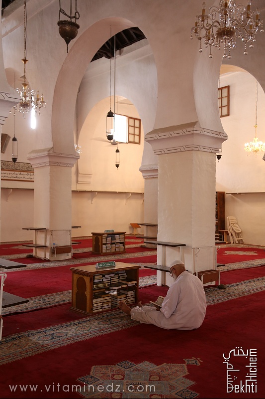 Foie et piété ... Personnage de Tlemcen à la Grande mosquée de Tlemcen