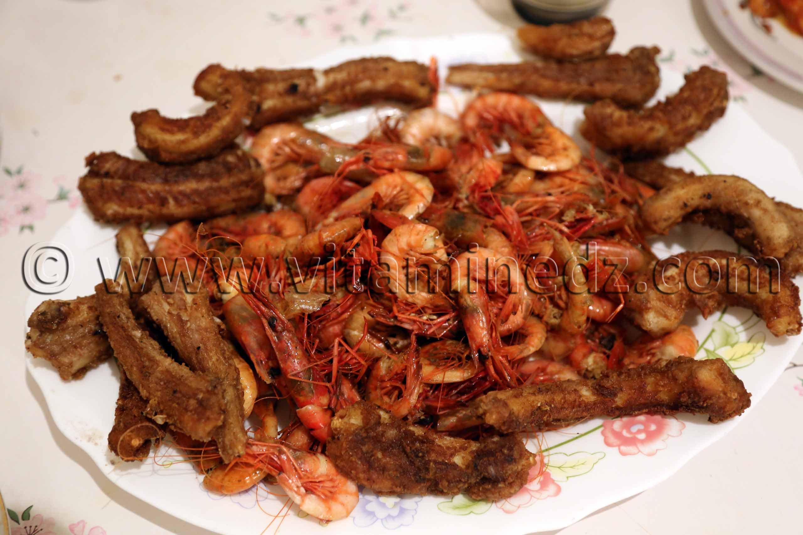 Poissons et crustacés de Beni Saf