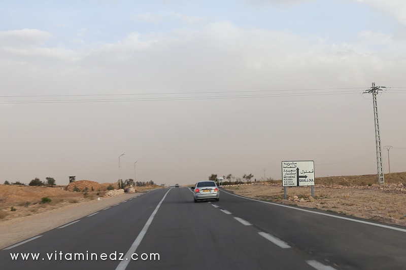 Naama, route de Gaaloul