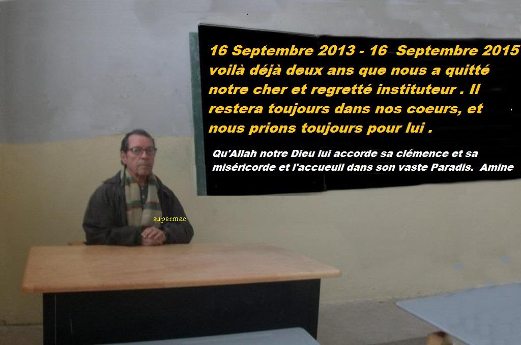 Madani Bénaichouba , 2 ans déjà