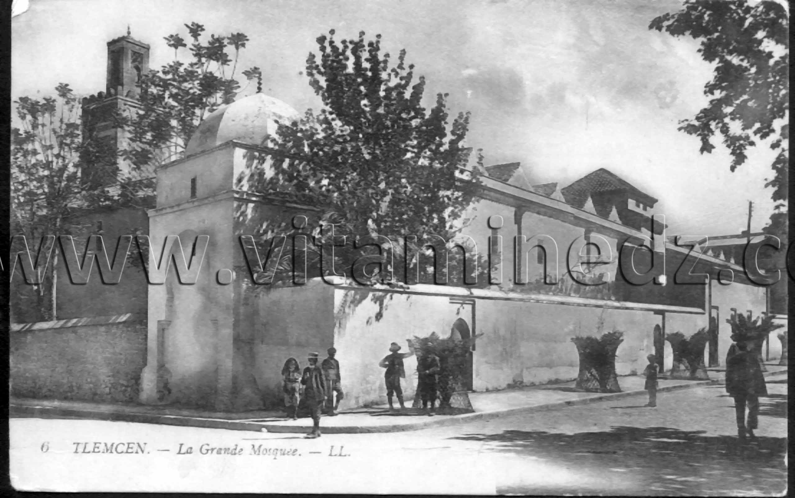 Tlemcen Photo Ancienne - Grande Mosquée, Goubba Sidi Marzouk