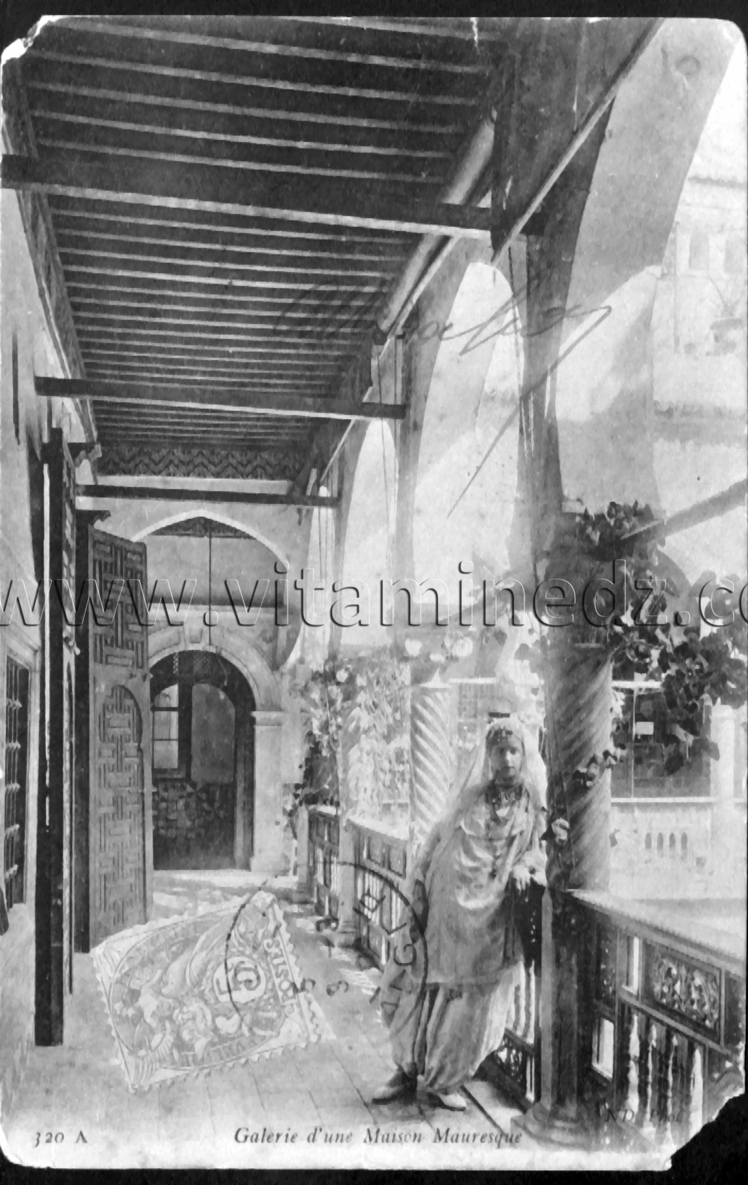 Tlemcen Photo Ancienne - Maison mauresque