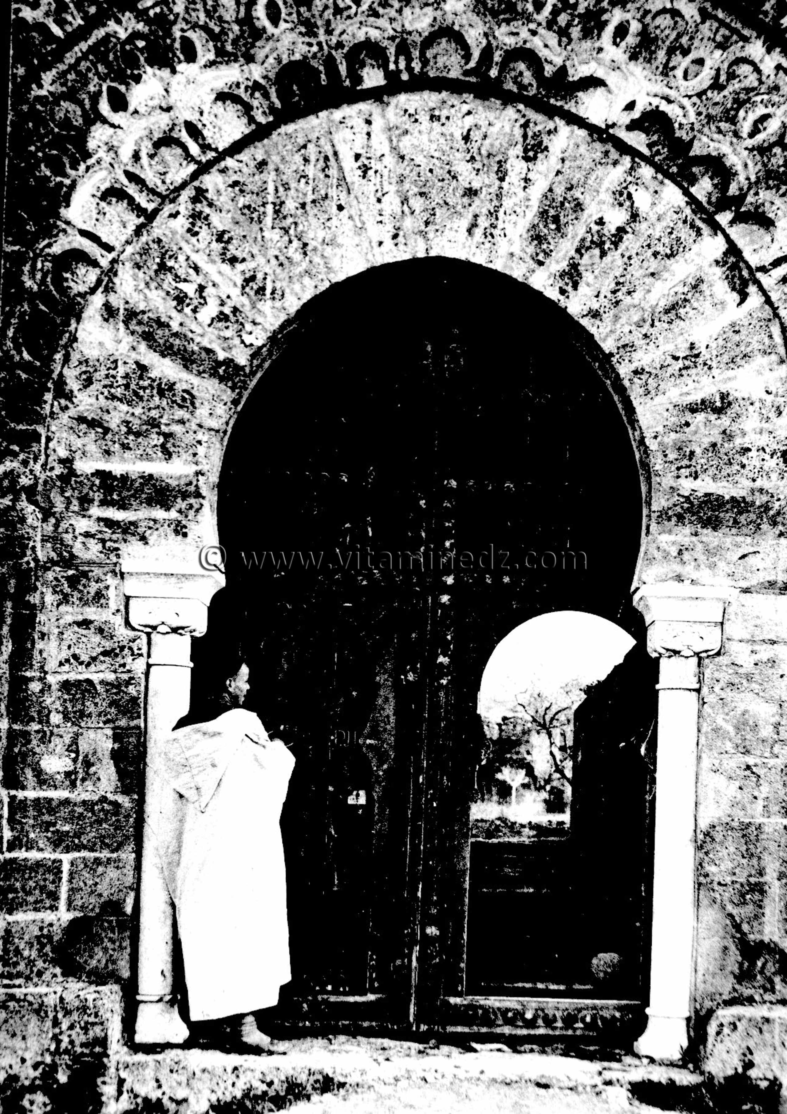 Tlemcen Photo Ancienne - Porte de Mansourah