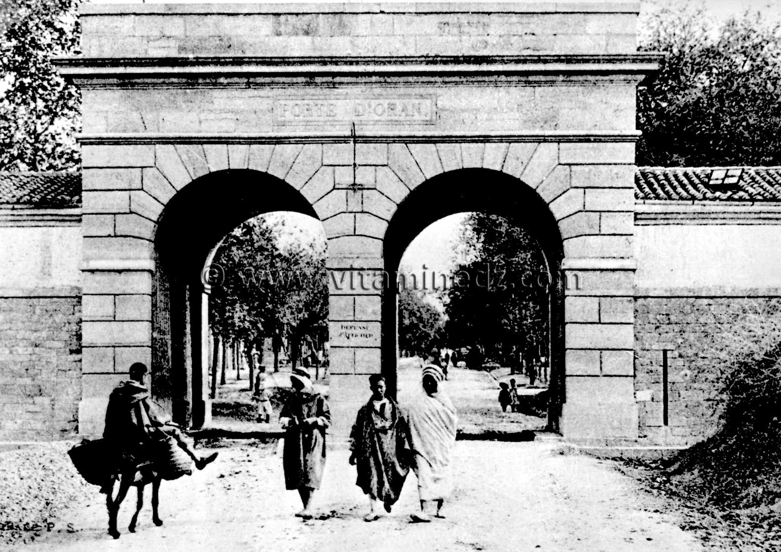 Tlemcen Photo Ancienne - Porte d'Oran