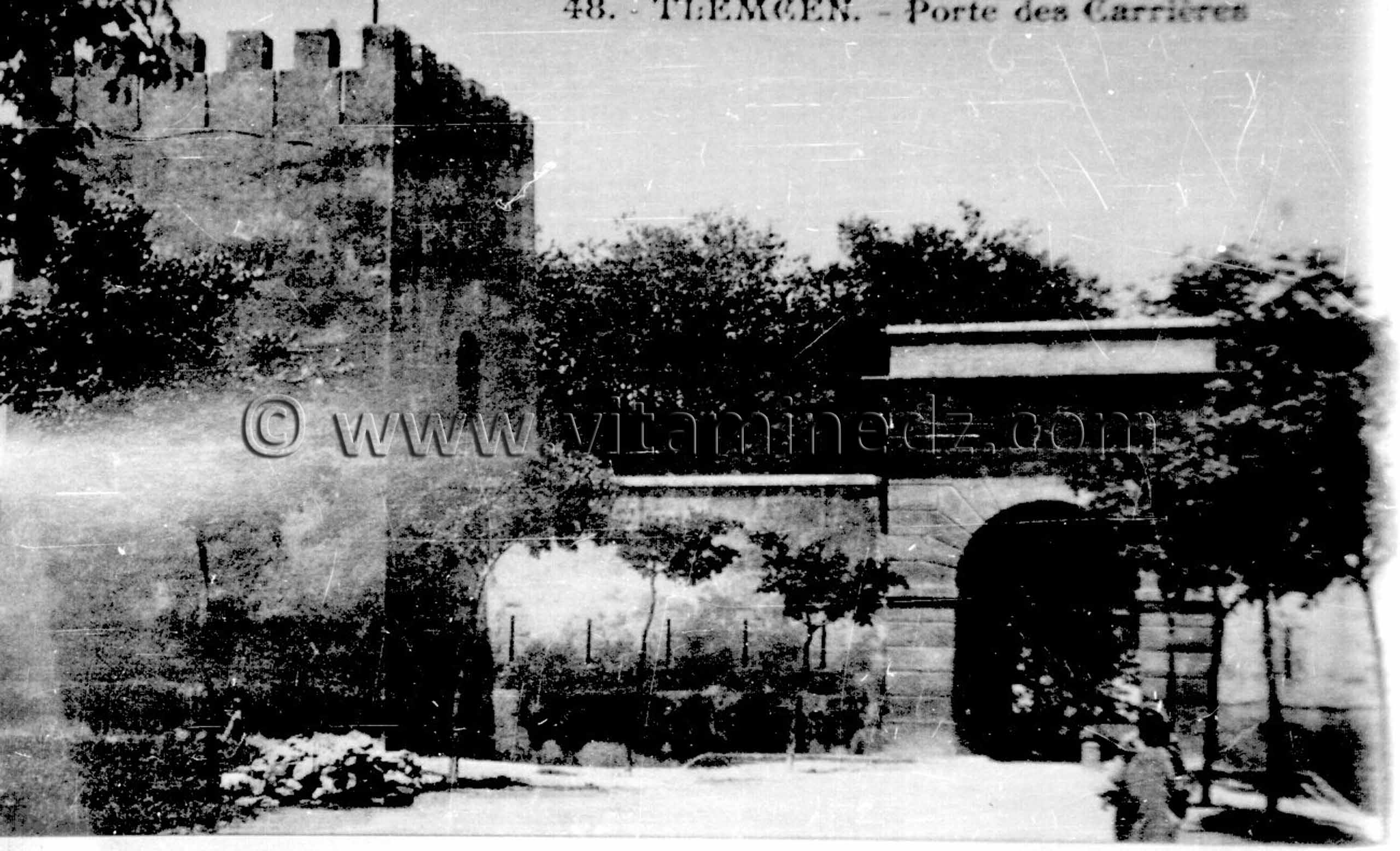 Tlemcen Photo Ancienne - Bab El Hdid (Porte de Fer)