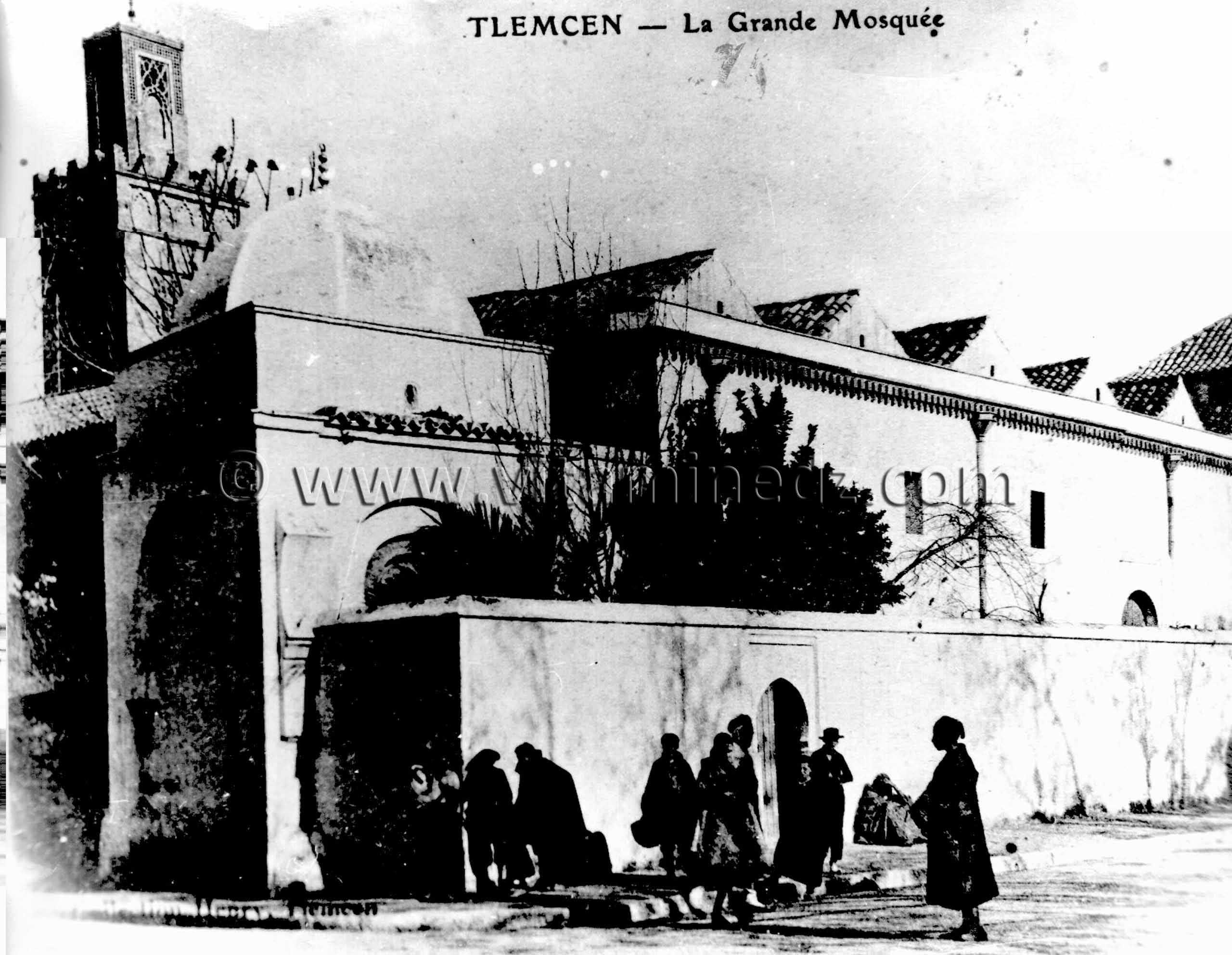 Tlemcen Photo Ancienne - La grande mosquée