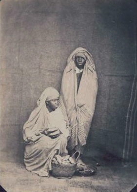 Negresses Biskra Algérie  Félix Jacques Antoine Moulin 1802 -1875