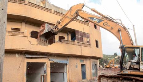 Aïn El Turck (Oran) -  Une vingtaine de constructions illicites démolies