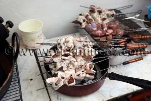 Brochettes de Malfouf (et rognons)