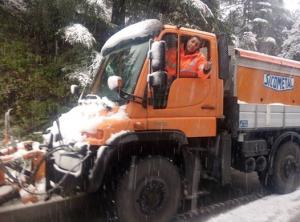 premières chute de neige,sur Chréa.