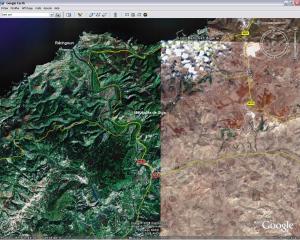 Situation du Mausolé royal de Syphax (Google Maps)