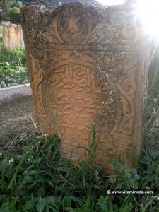 Epitaphe Cimetière Sidi Tahar, à Tlemcen