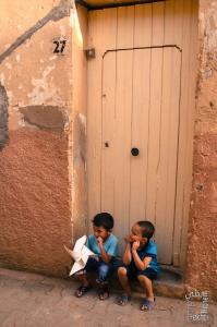 Tlemcen - Enfants du Quartier historique d\'El Eubbad