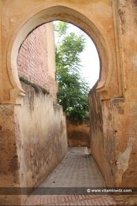 Tlemcen - Entrée du mausolée de Sidi Boubker - Quartier historique d\'El Eubbad