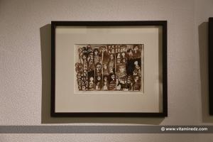 Peintures de Slimane Ould Mouhand Alger - 7e FIAC (Festival international d\'Art Contemporain)