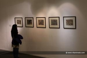 Peintures de Slimane Ould Mouhand Alger - 7e FIAC (Festival international d\'Art Contemporain)