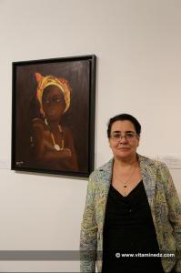 L\'artiste Fatiha Bouziane - Alger - 7e FIAC (Festival international d\'Art Contemporain)