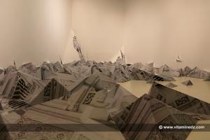 Oeuvre de clémentine Carlsber \  Pointes de Vue\  Alger