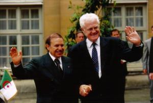 Le président Bouteflika avec Lionel Jospin