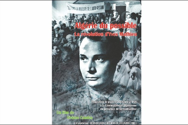 Il sera projeté à la Cinémathèque d’Alger jeudi prochain  “Algérie du possible”, un film poignant sur Yves Mathieu