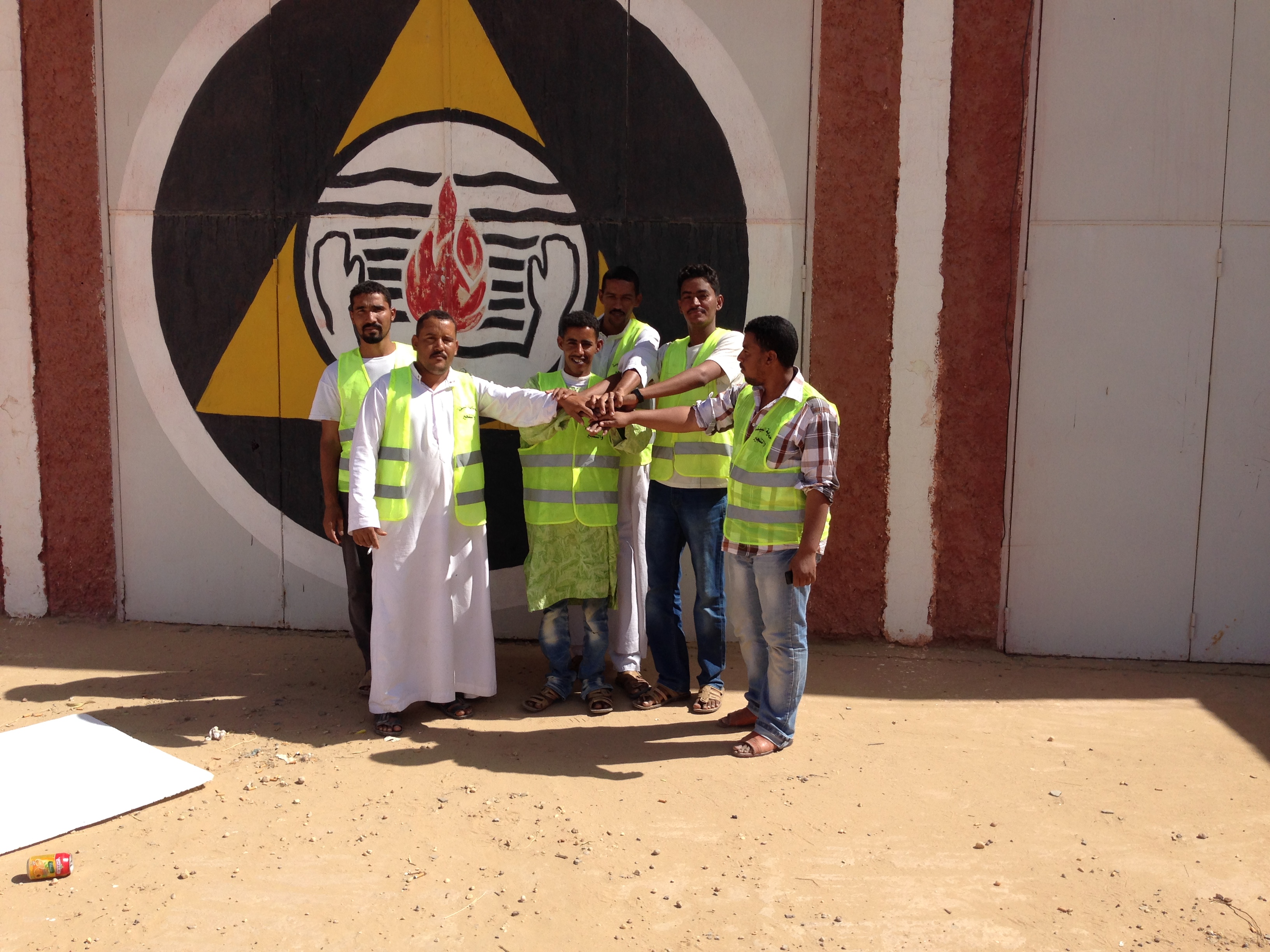 حملة تشجير في برج باجي مختار