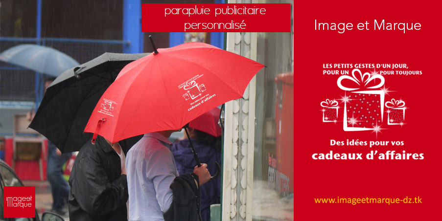 parapluie publicitaire personnalisé algérie