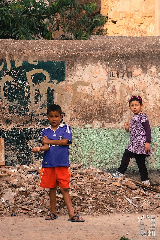 Enfants Tlemcen - Quartier historique d'El Eubbad