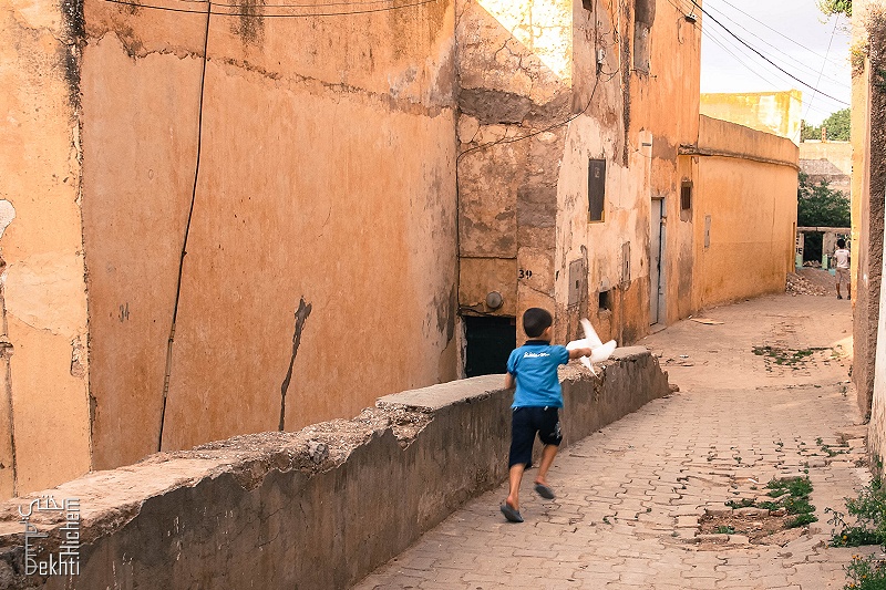 Tlemcen - Jeu d'enfants au Quartier historique d'El Eubbad