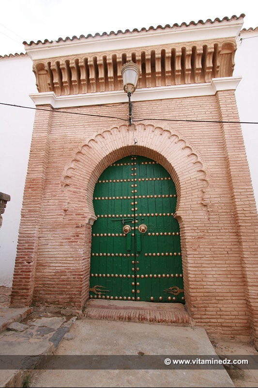 Porte Est de la mosquée de Sidi Boumediene - Tlemcen - Quartier historique d'El Eubbad