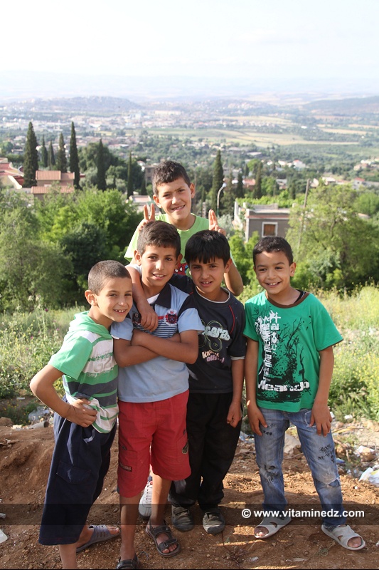 Tlemcen - Enfants du Quartier historique d'El Eubbad