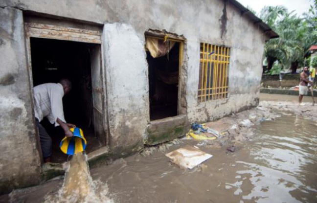 Afrique - A Ndanu, quartier inondé de Kinshasa, la colère gronde contre les autorités