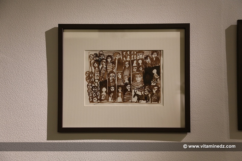 Peintures de Slimane Ould Mouhand Alger - 7e FIAC (Festival international d'Art Contemporain)