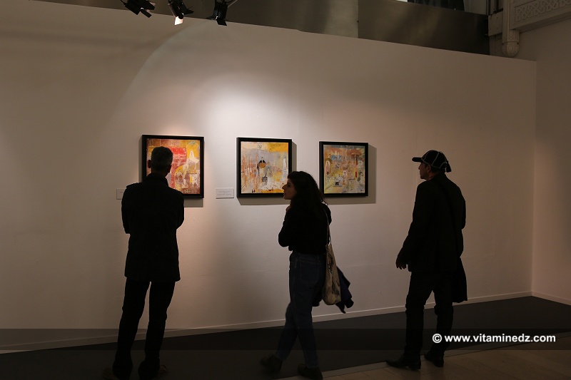 Peintures de Slimane Ould Mouhand Alger - 7e FIAC (Festival international d'Art Contemporain)