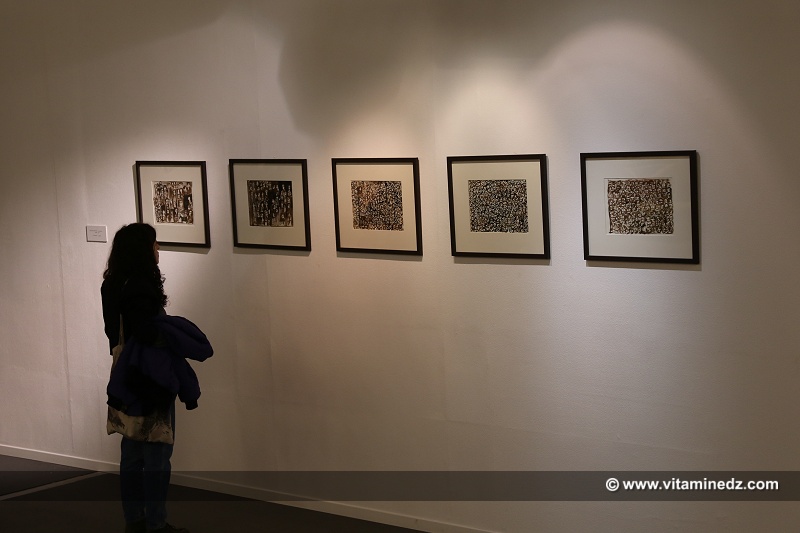 Peintures de Slimane Ould Mouhand Alger - 7e FIAC (Festival international d'Art Contemporain)