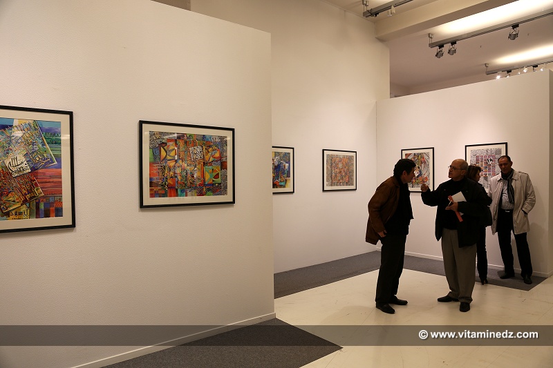 Exposition de Mohamed Skender à Alger - 7e FIAC (Festival international d'Art Contemporain)