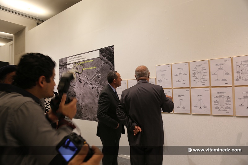 Azeddine Mihoubi, ministre de la culture au 7e FIAC (Festival international d'Art Contemporain)