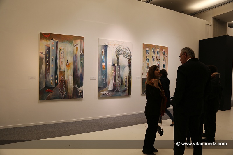 Peintures du grec Ioannis STEFANAKIS à Alger - 7e FIAC (Festival international d'Art Contemporain)