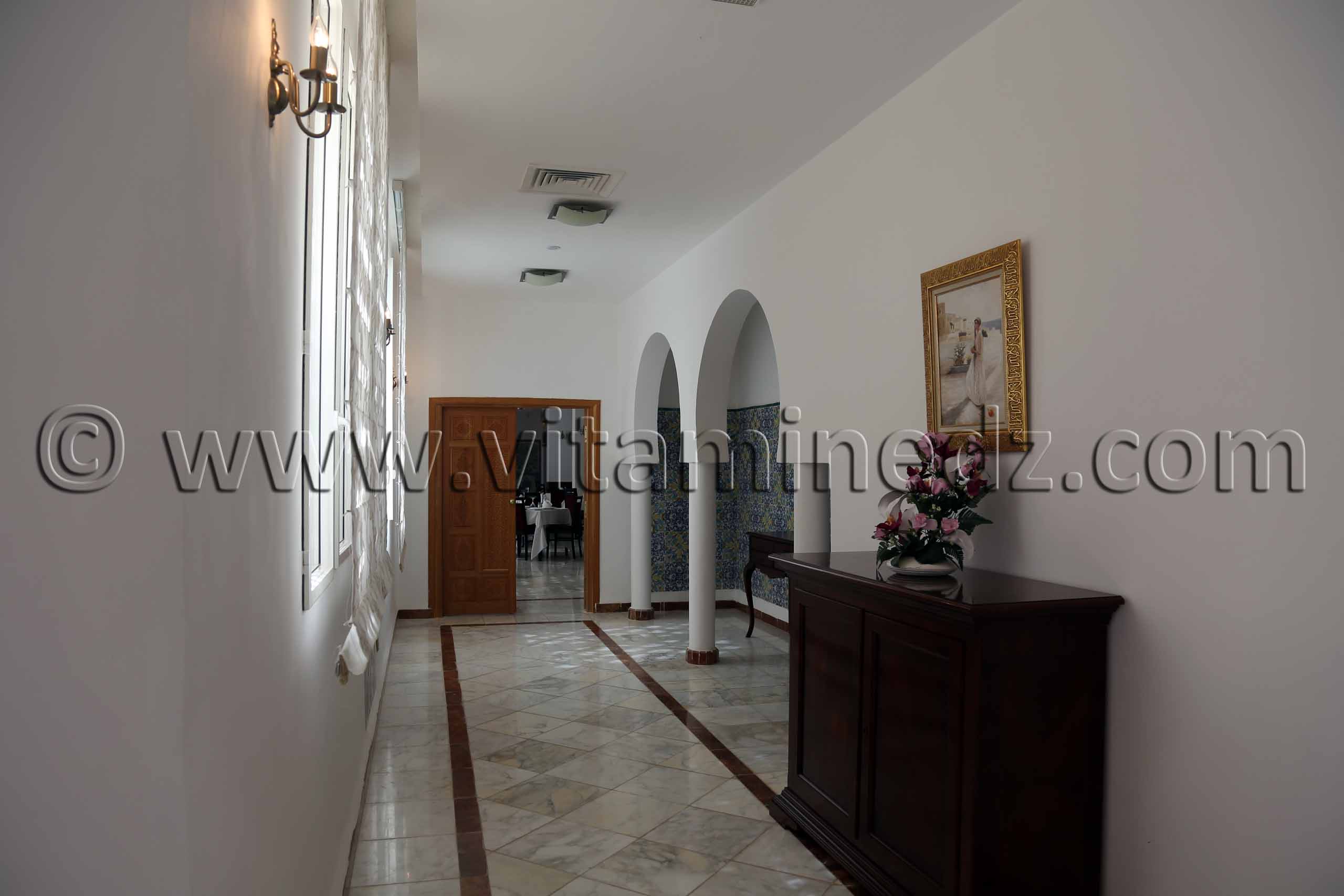 Taghit - Entrée restaurant - Hôtel La Saoura (W. Béchar)