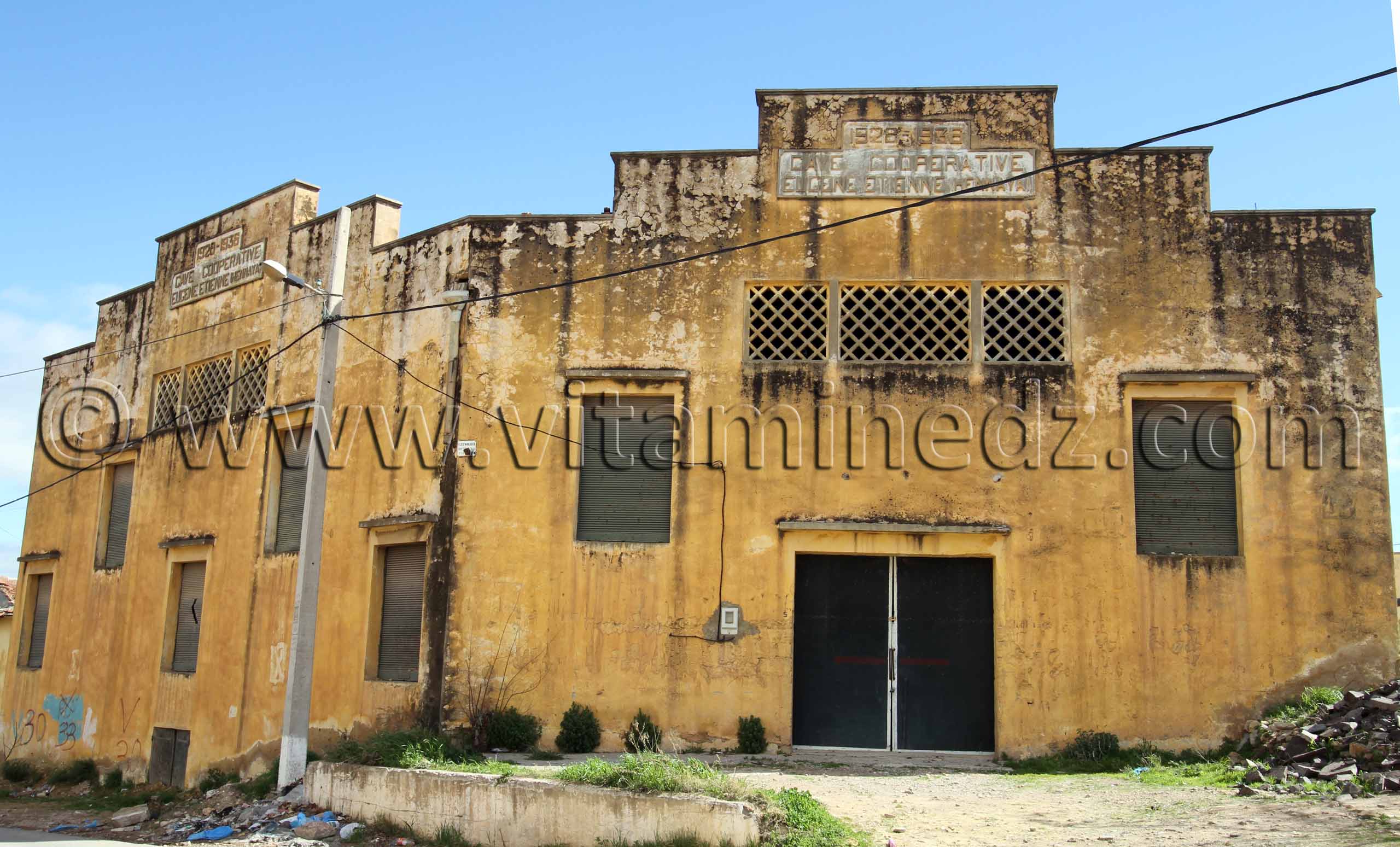 Coopérative vinicole et oléicole d’Eugène-Etienne-Hennaya 1926-1936