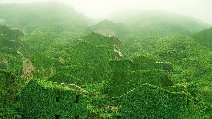 Planète - Chine: Des murs parés de lierre