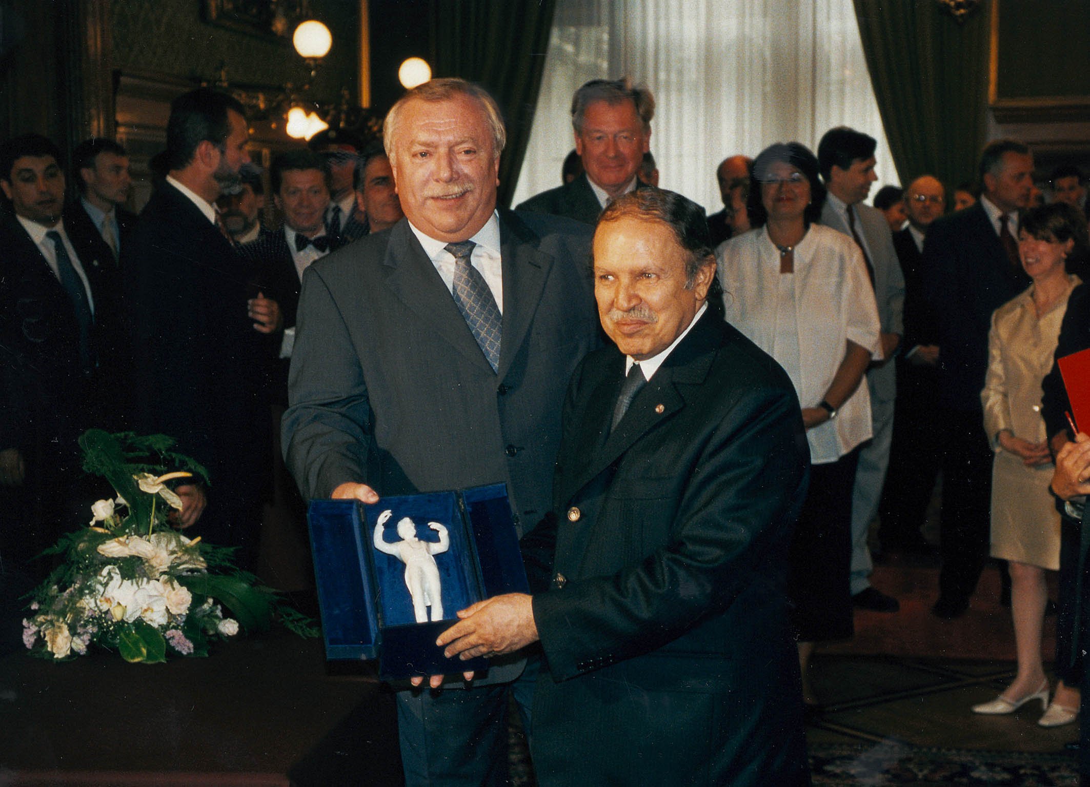 Le président Bouteflika en France