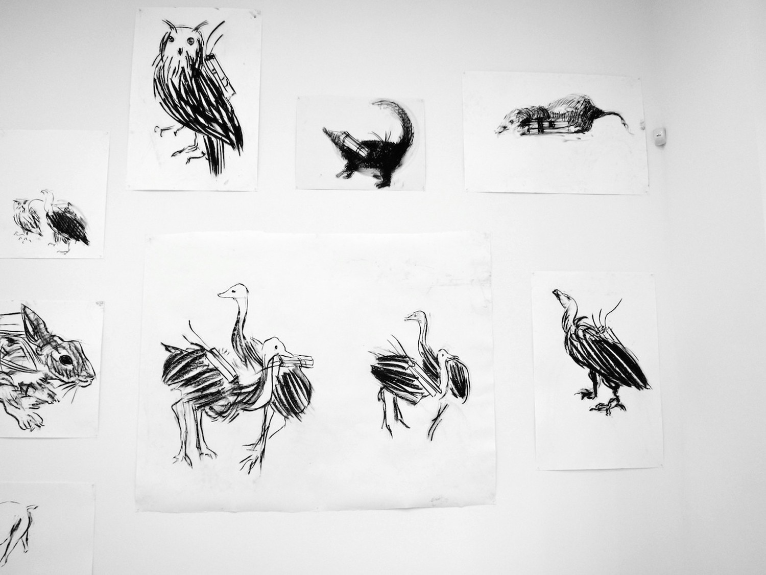 ADEL ABDESSEMED au the David Zwirner Gallery, New York