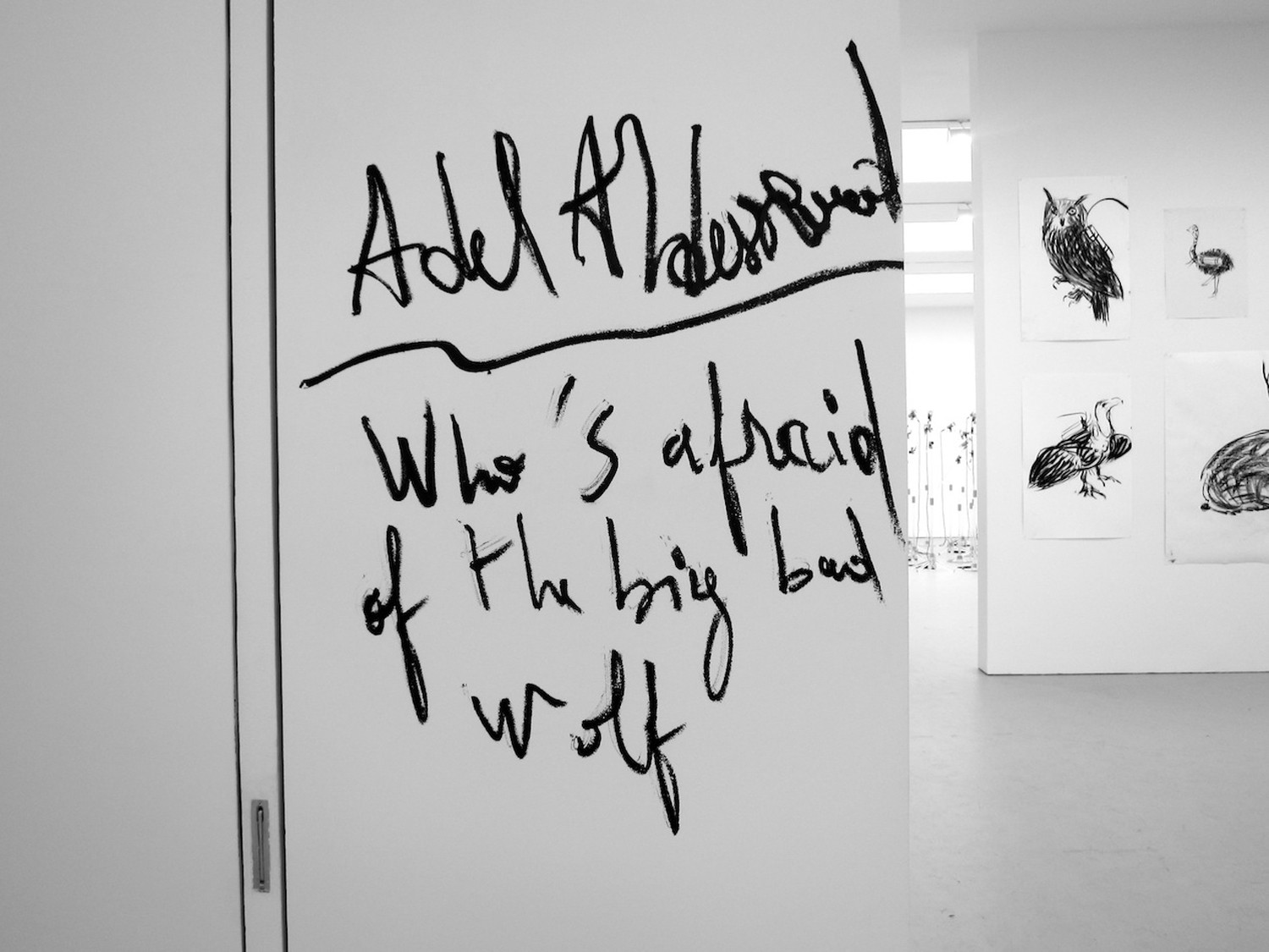 ADEL ABDESSEMED au the David Zwirner Gallery, New York