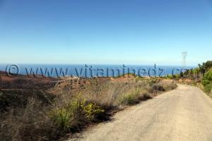 Route vers Plage Bkhata - Commune Souahlia (Tlemcen)