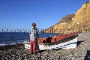 pecheur Plage Bkhata - Commune Souahlia (Tlemcen)