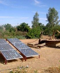 Ouargla -  Energie solaire pour 15 puits pastoraux