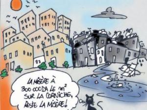 Bidonville Rizi Amor 1 et 2 à Annaba:  Misère au bord de la Corniche