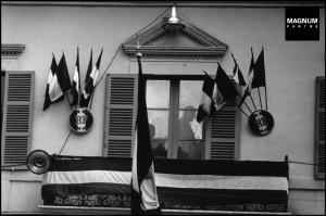 ALGÉRIE. Visite du président français Charles DE GAULLE à Ain Temouchent. 10 décembre 1960.
