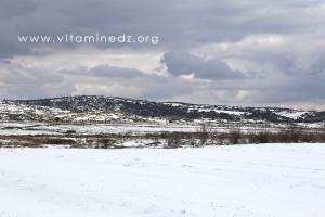 Tlemcen  Parc National, neige abondante sur les hauteurs de Terny